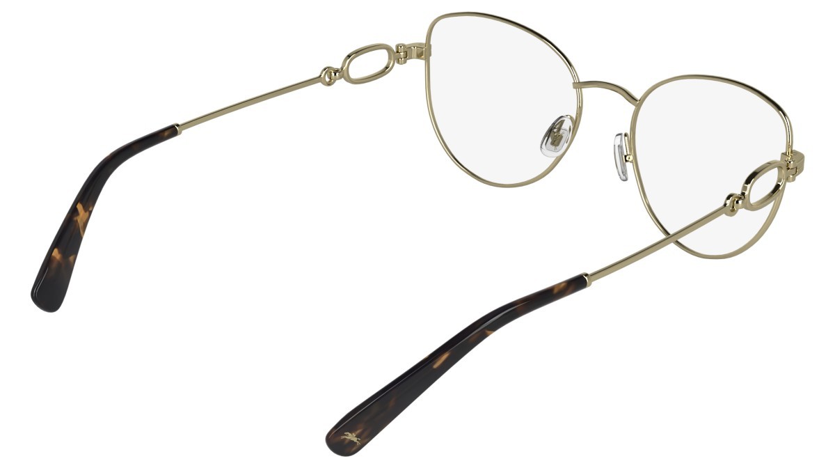 Occhiali da vista Longchamp LO2180 (714) colore gold forma farfalla 