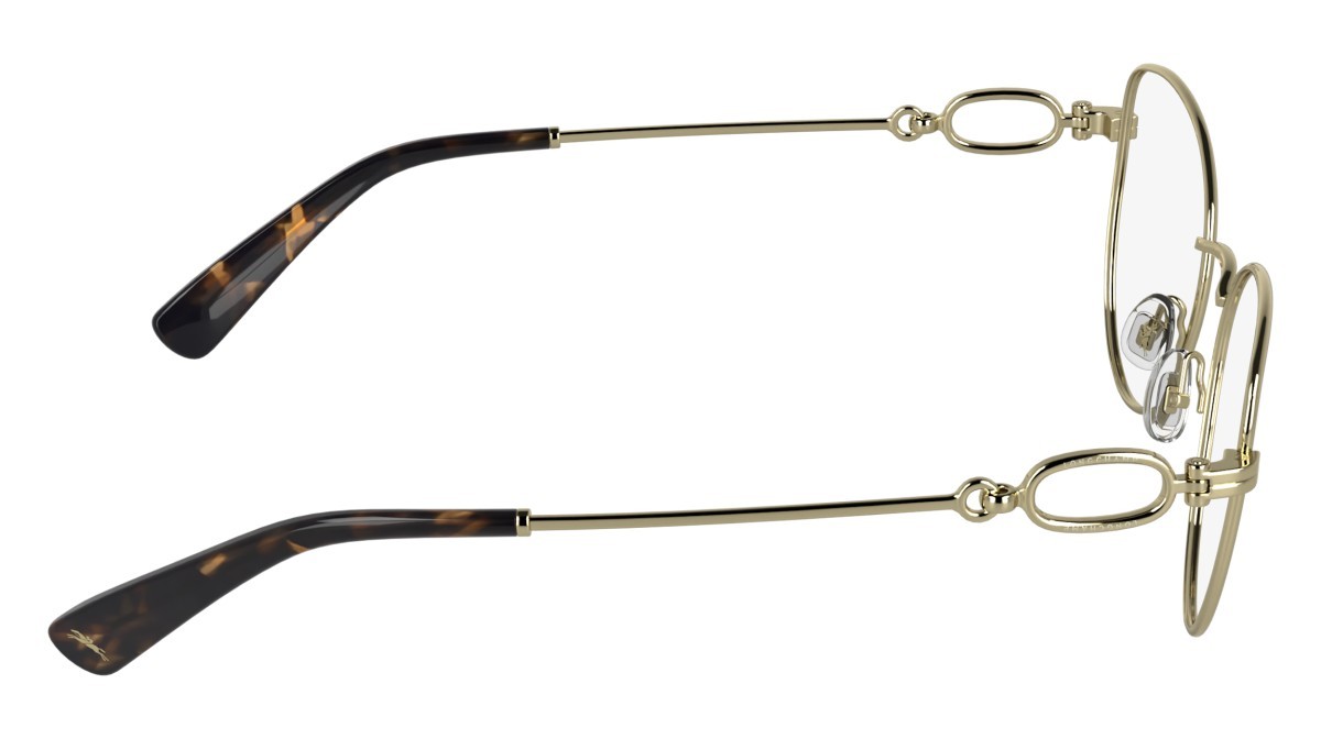 Occhiali da vista Longchamp LO2180 (714) colore gold forma farfalla 
