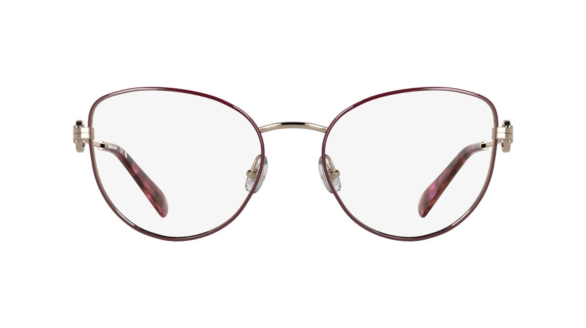 Occhiali da vista Longchamp LO2180 (770) colore rose gold forma farfalla 