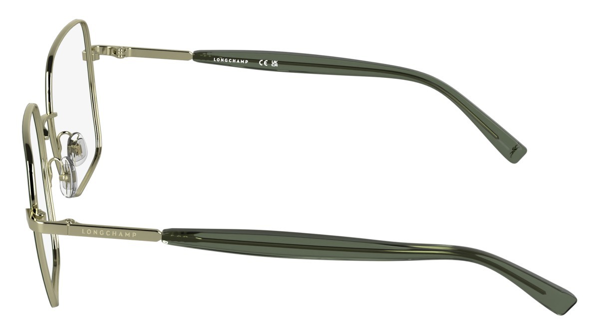 Occhiali da vista Longchamp LO2181 (319) colore khaki forma rettangolare 