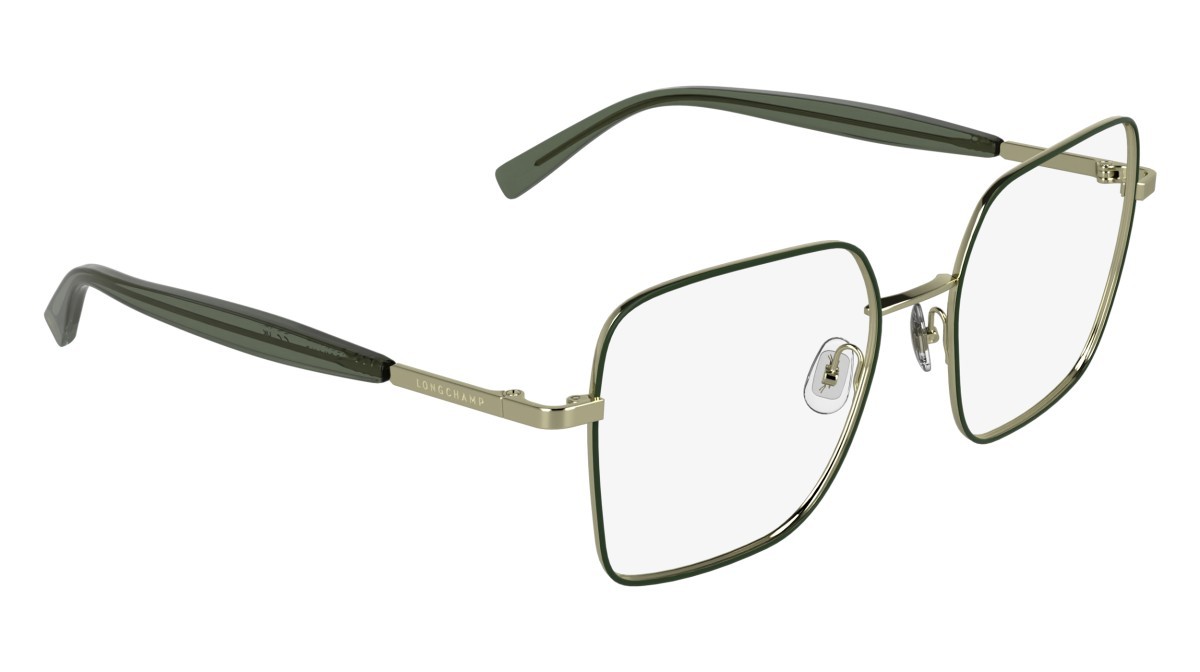 Occhiali da vista Longchamp LO2181 (319) colore khaki forma rettangolare 