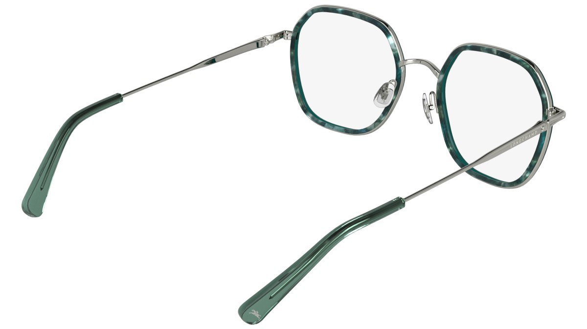 Occhiali da vista Longchamp LO2183 (428) colore marble petrol forma rettangolare 