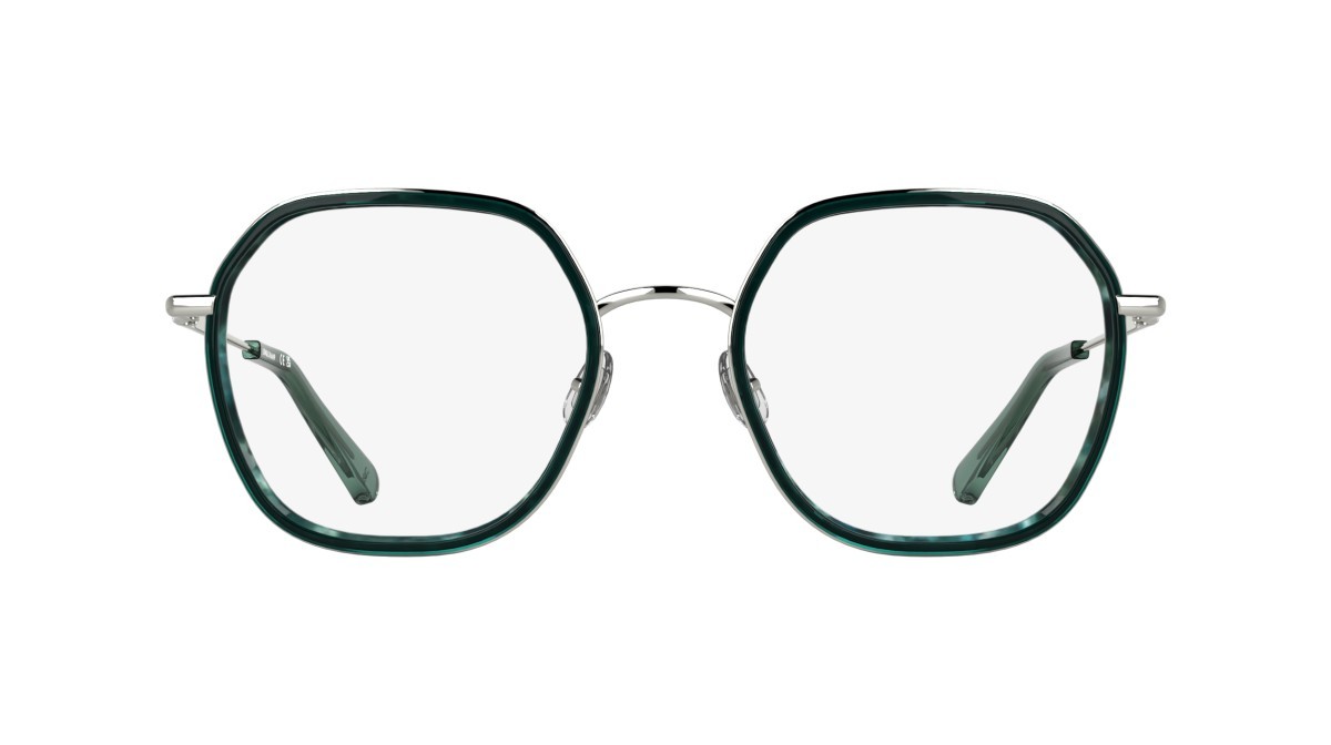 Occhiali da vista Longchamp LO2183 (428) colore marble petrol forma rettangolare 