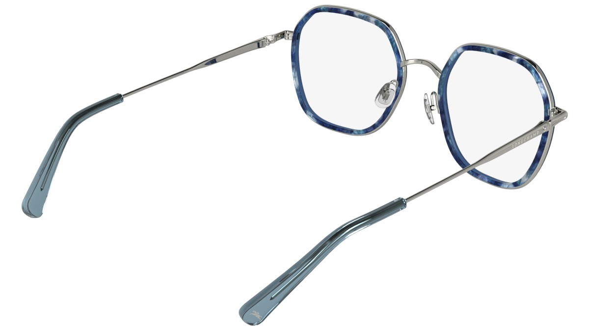 Occhiali da vista Longchamp LO2183 (431) colore marble blue forma rettangolare 