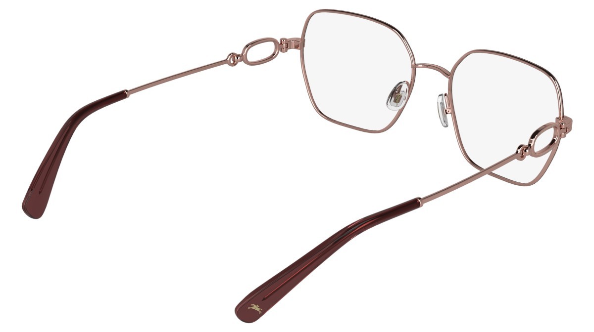 Eyeglasses Longchamp LO2184 (200) color gradient brown shape rectangle 
