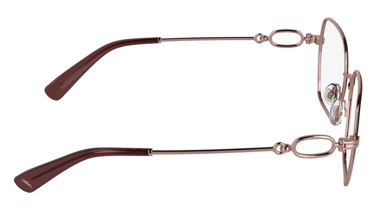 Eyeglasses Longchamp LO2184 (200) color gradient brown shape rectangle 