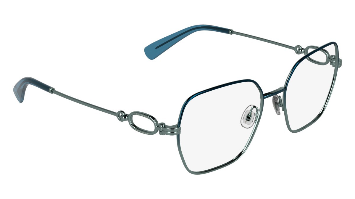 Occhiali da vista Longchamp LO2184 (400) colore gradient blue forma rettangolare 