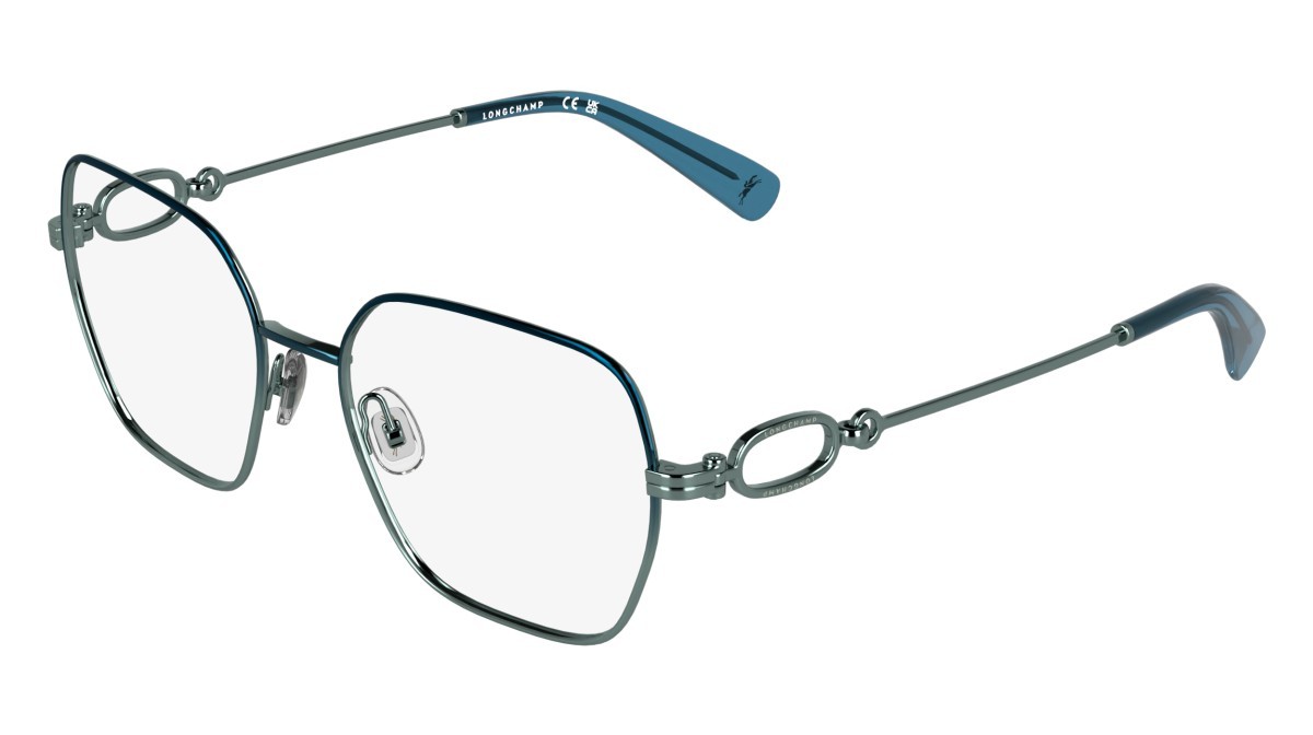 Occhiali da vista Longchamp LO2184 (400) colore gradient blue forma rettangolare 