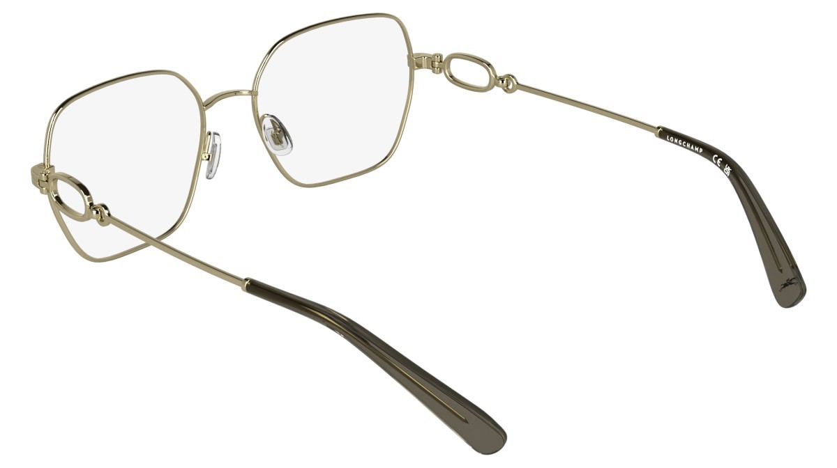 Eyeglasses Longchamp LO2184 (714) color gold shape rectangle 