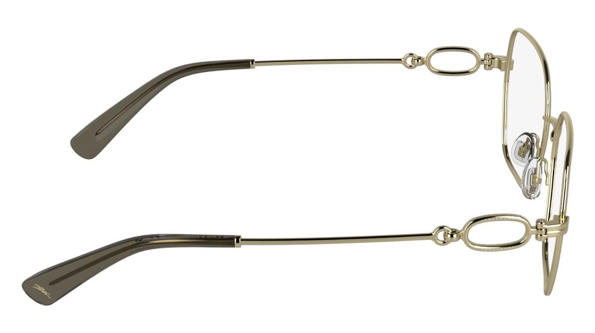 Eyeglasses Longchamp LO2184 (714) color gold shape rectangle 