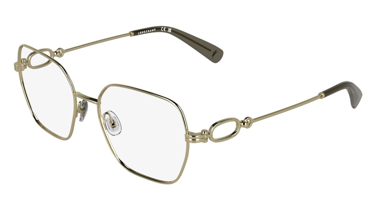 Eyeglasses Longchamp LO2184 (714) color gold shape rectangle 