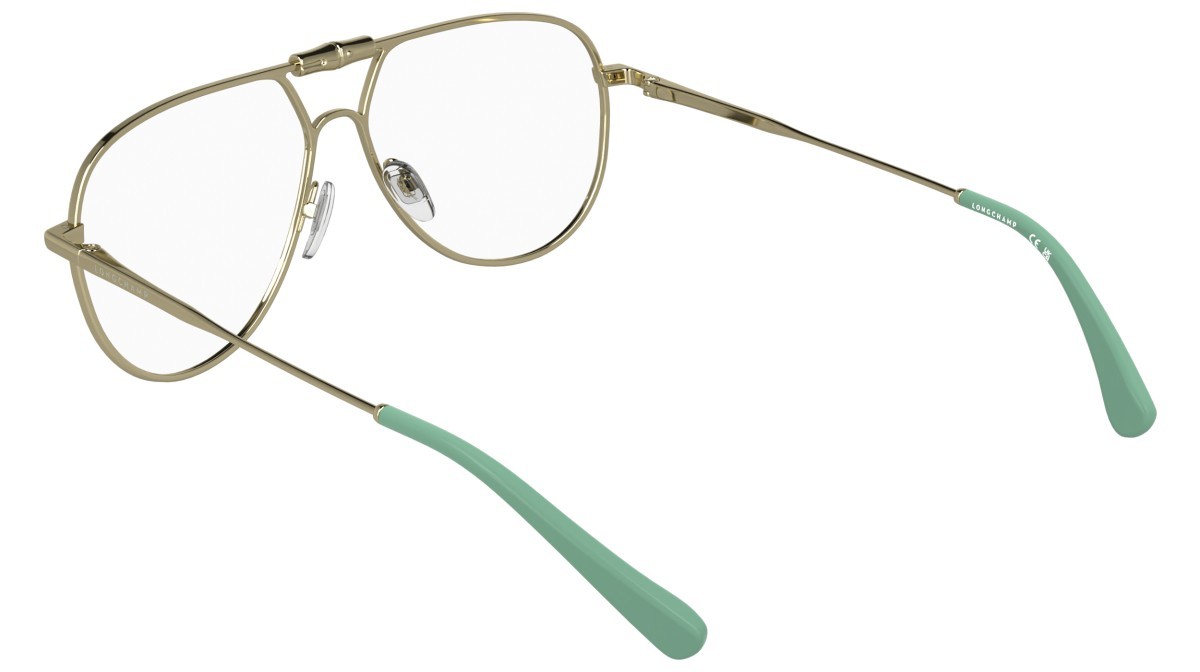 Occhiali da vista Longchamp LO2187 (714) colore gold forma aviator 