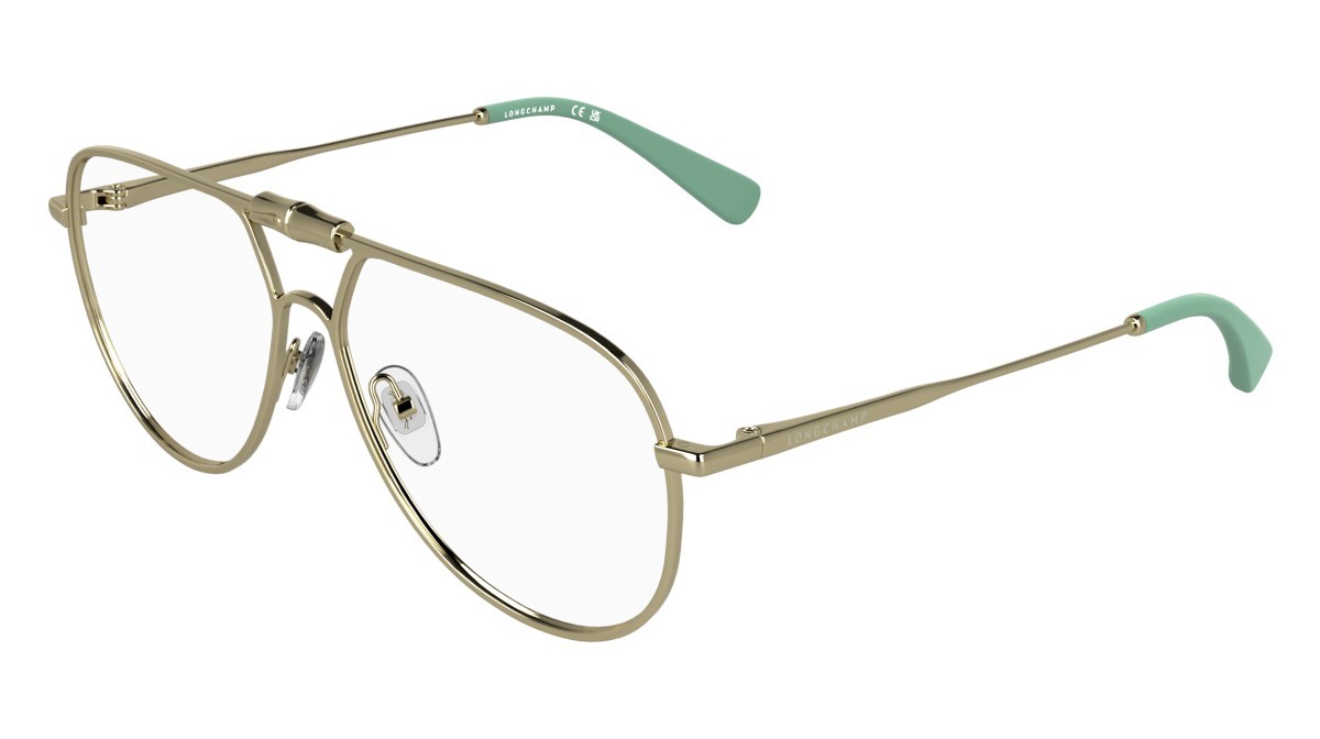 Occhiali da vista Longchamp LO2187 (714) colore gold forma aviator 