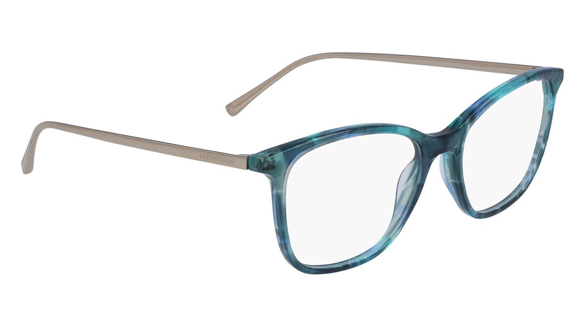 Brillen Longchamp LO2606 (433) farbe blue havana form rechteckig 