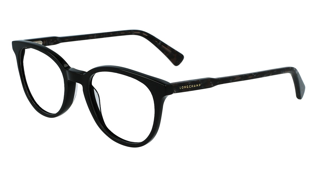 Occhiali da vista Longchamp LO2608 (002) colore marble black forma rettangolare 
