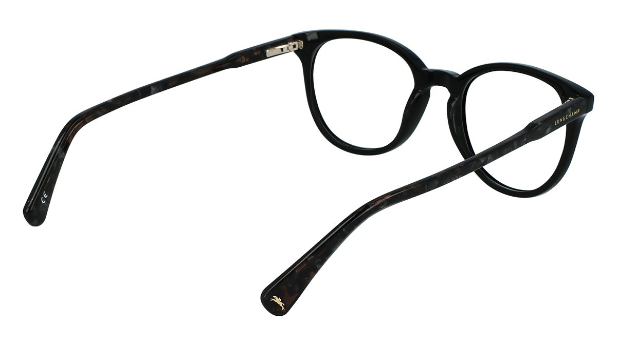 Occhiali da vista Longchamp LO2608 (002) colore marble black forma rettangolare 