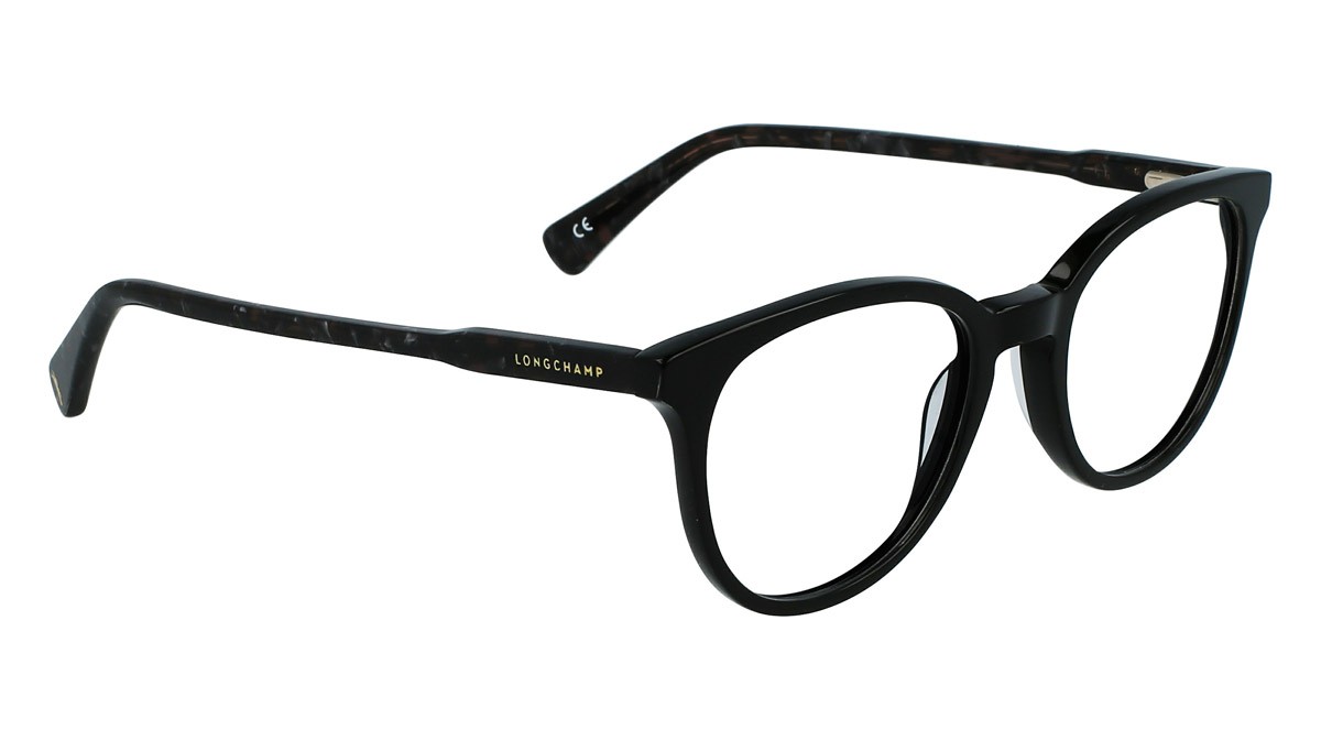 Occhiali da vista Longchamp LO2608 (002) colore marble black forma rettangolare 