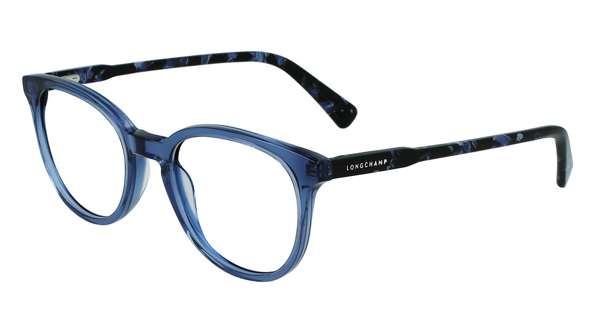 Occhiali da vista Longchamp LO2608 (424) colore blue forma rettangolare 