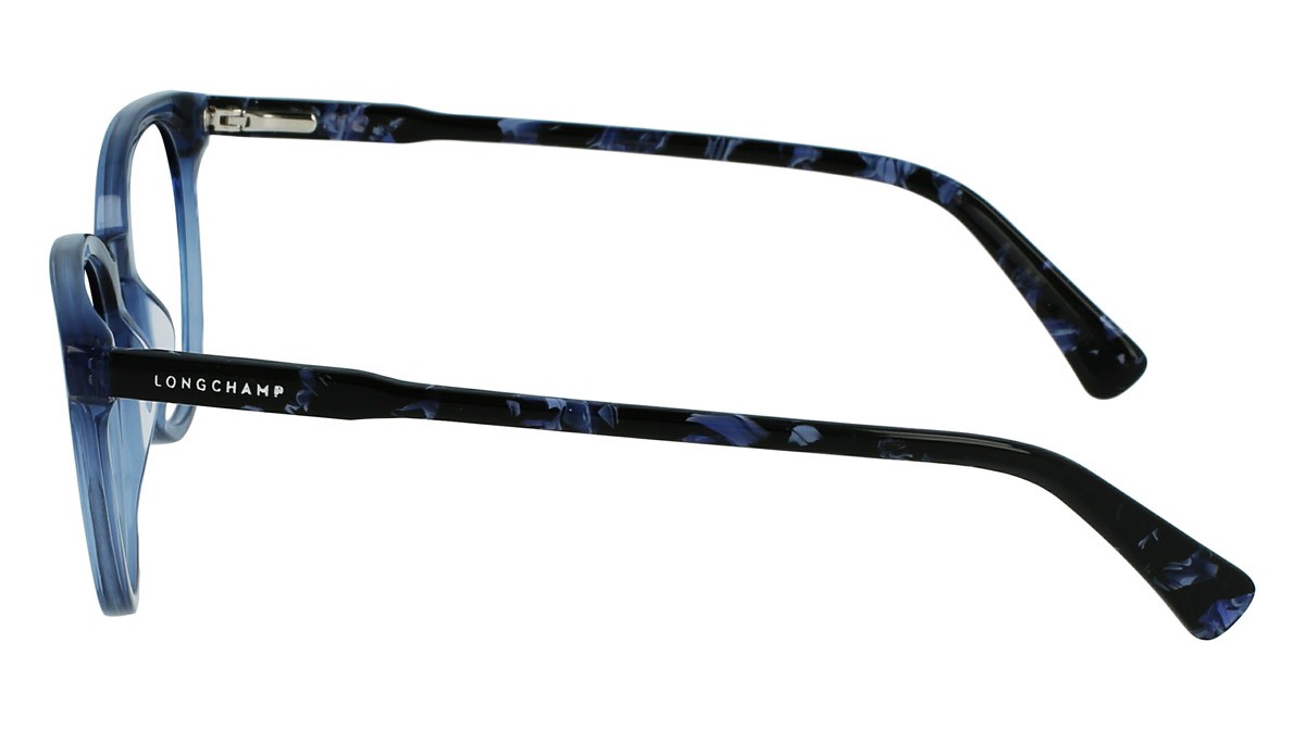 Occhiali da vista Longchamp LO2608 (424) colore blue forma rettangolare 