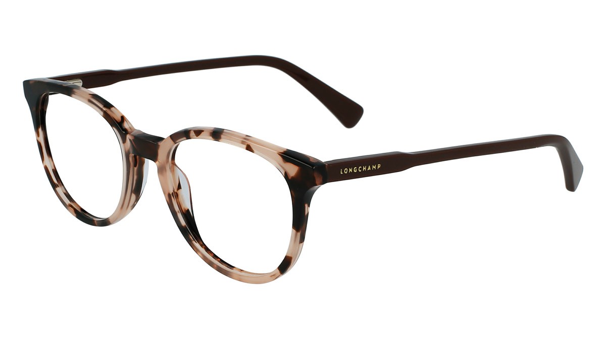 Occhiali da vista Longchamp LO2608 (690) colore pink tortoise forma rettangolare 
