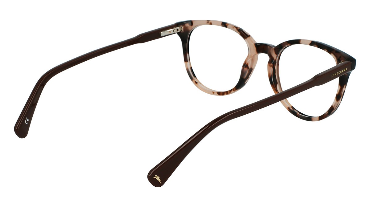 Occhiali da vista Longchamp LO2608 (690) colore pink tortoise forma rettangolare 