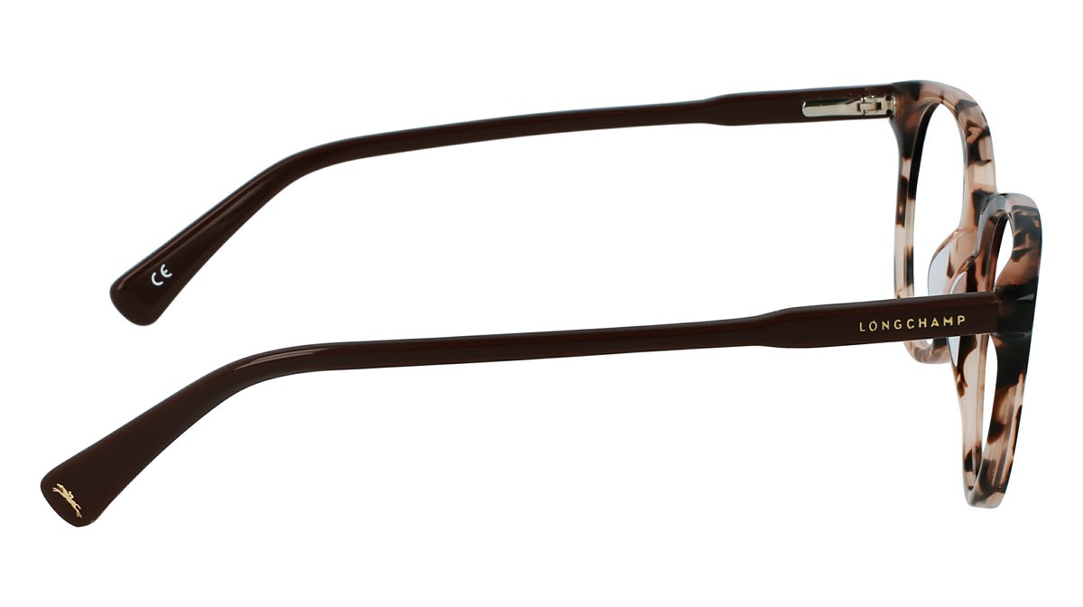 Occhiali da vista Longchamp LO2608 (690) colore pink tortoise forma rettangolare 