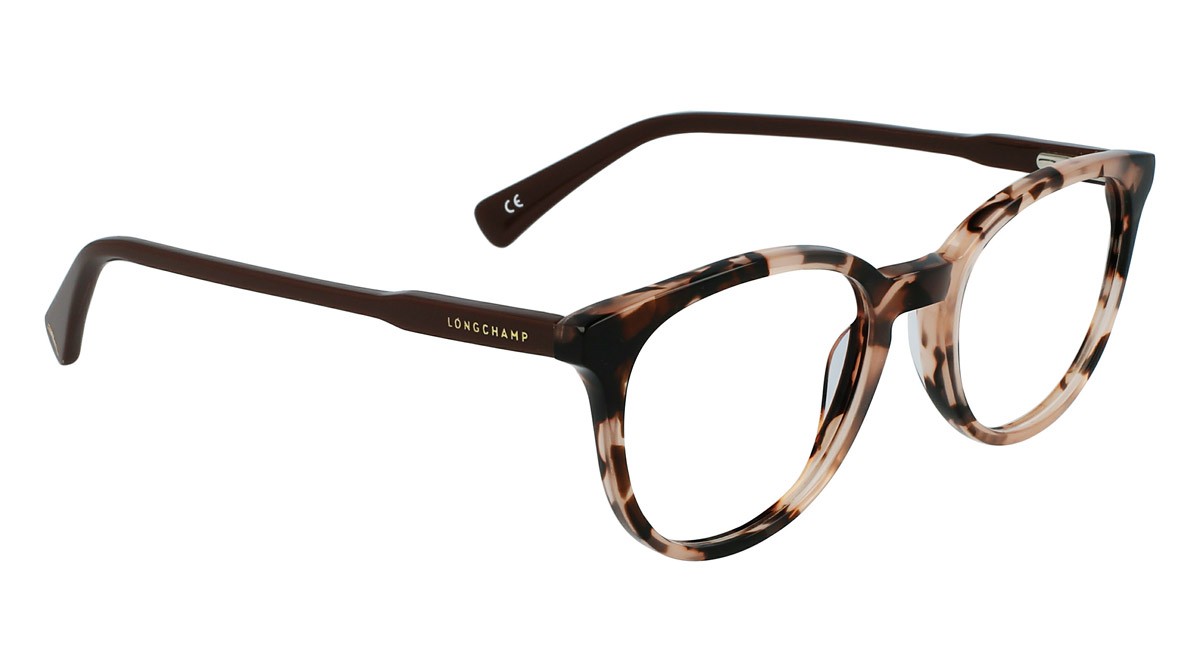 Occhiali da vista Longchamp LO2608 (690) colore pink tortoise forma rettangolare 
