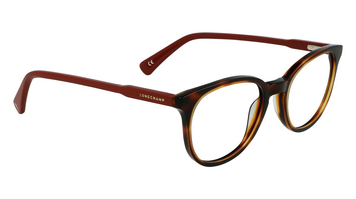 Occhiali da vista Longchamp LO2608 N (214) colore havana forma rettangolare 