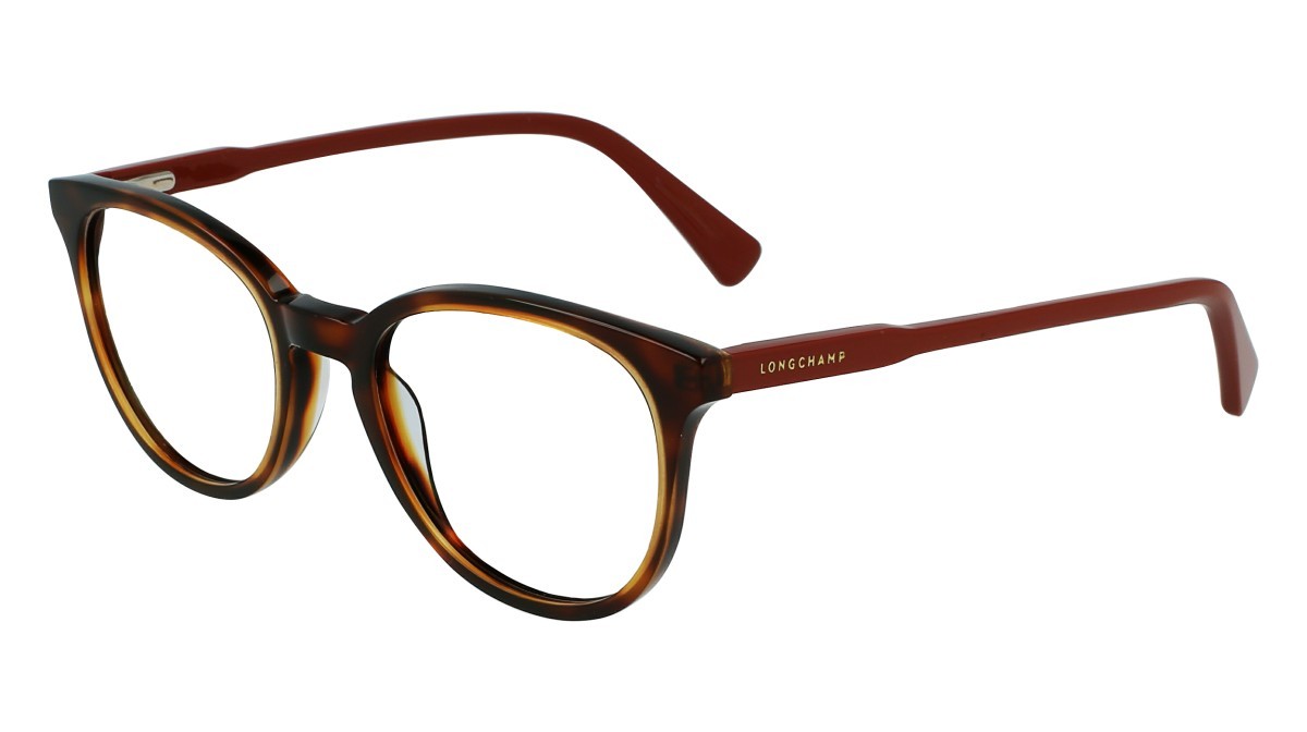 Occhiali da vista Longchamp LO2608 N (214) colore havana forma rettangolare 