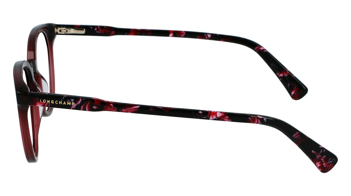 Occhiali da vista Longchamp LO2608 N (611) colore ruby forma rettangolare 