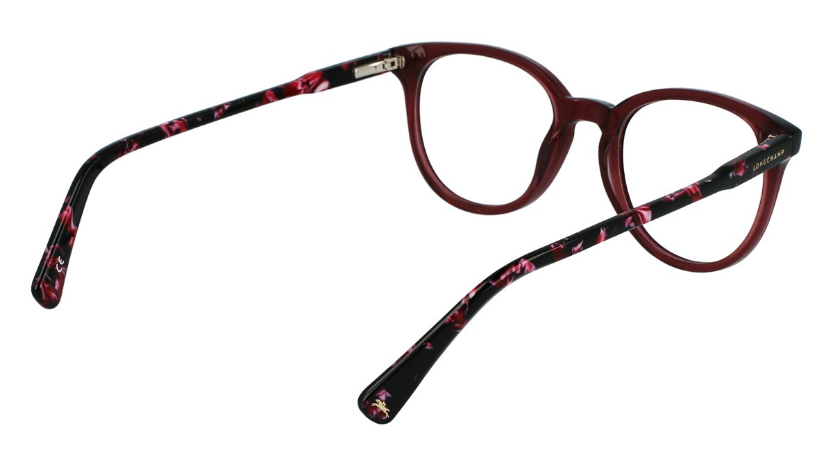 Occhiali da vista Longchamp LO2608 N (611) colore ruby forma rettangolare 