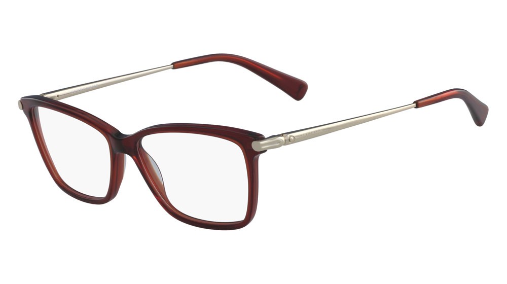 Occhiali da vista Longchamp LO2621 (602) colore wine forma navigator 