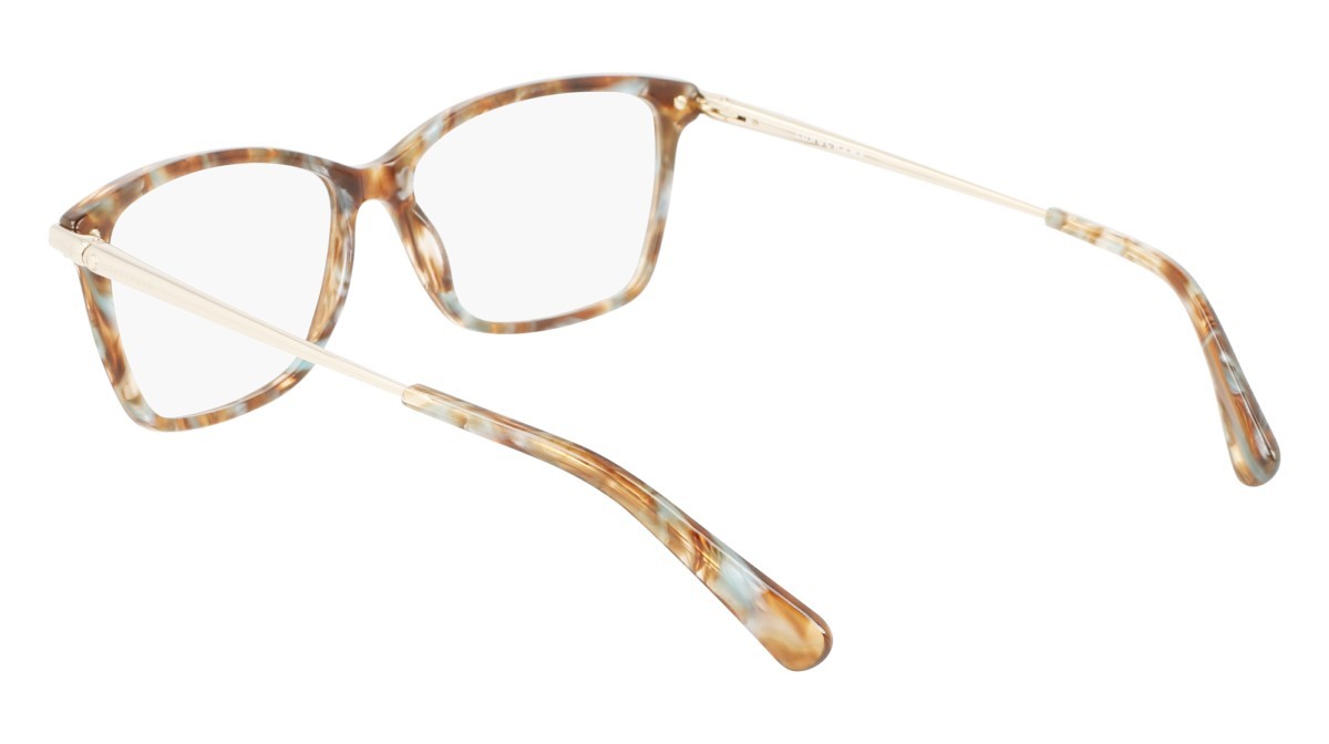 Occhiali da vista Longchamp LO2621 N (251) colore marble brown azure forma navigator 