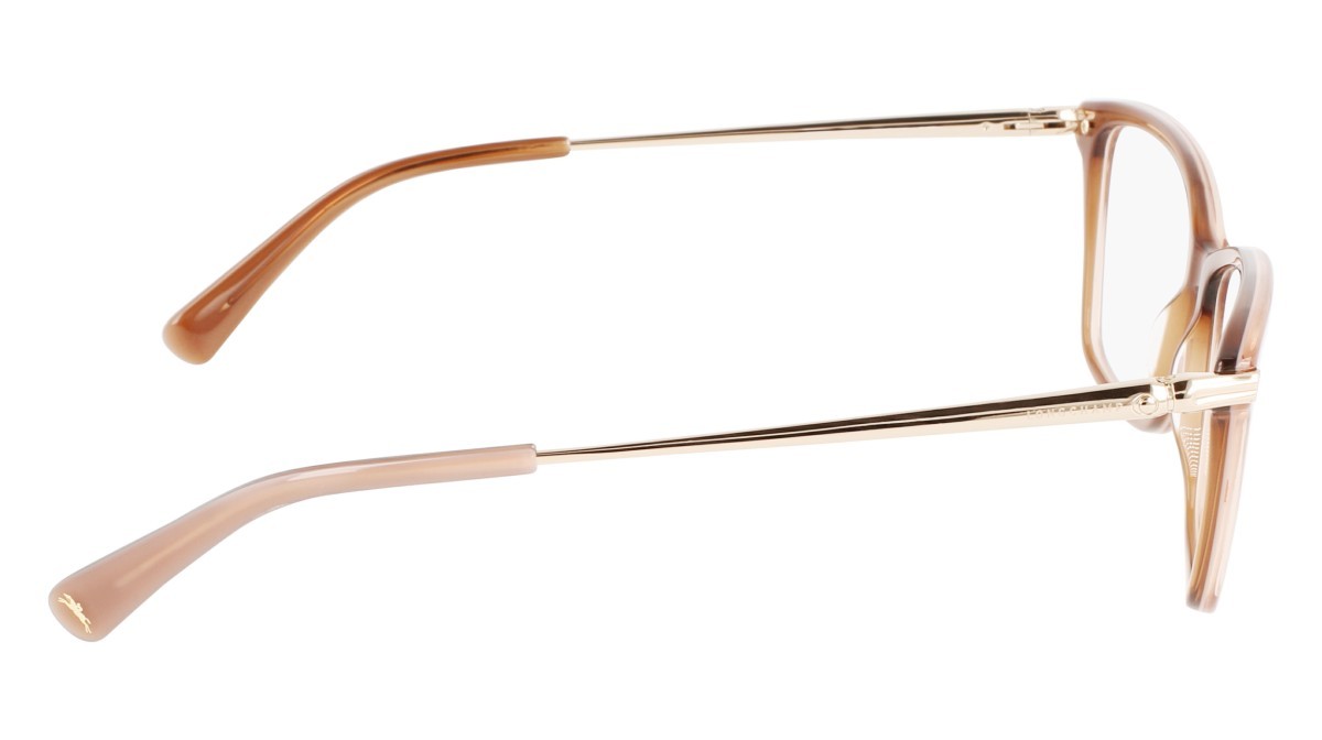 Occhiali da vista Longchamp LO2621 N (272) colore nude forma navigator 