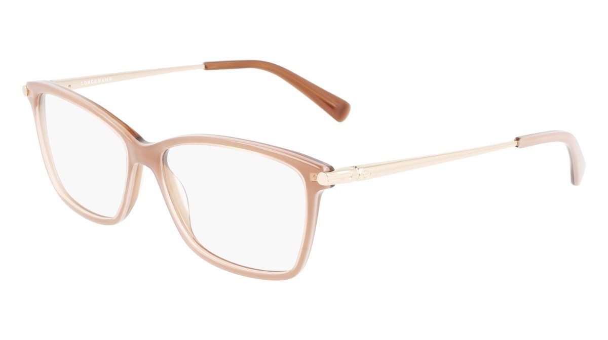Occhiali da vista Longchamp LO2621 N (272) colore nude forma navigator 