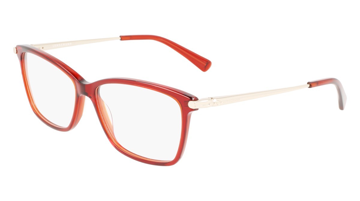 Occhiali da vista Longchamp LO2621 N (602) colore wine forma navigator 