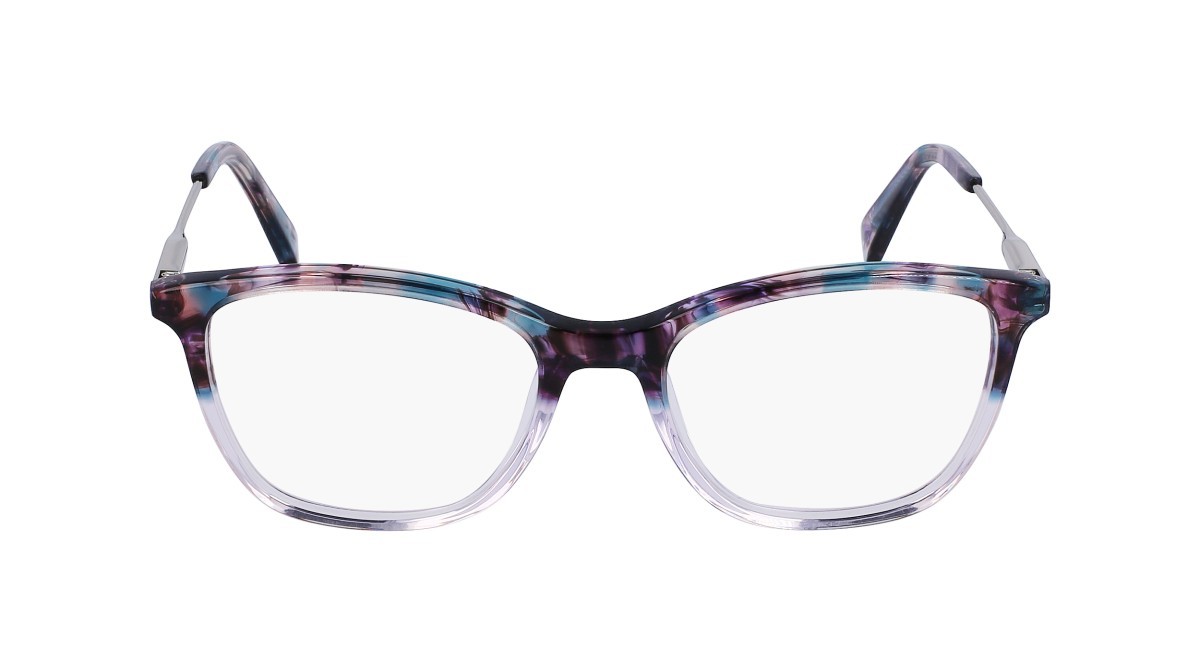 Occhiali da vista Longchamp LO2683 (427) colore textured petrol gradient forma rettangolare 