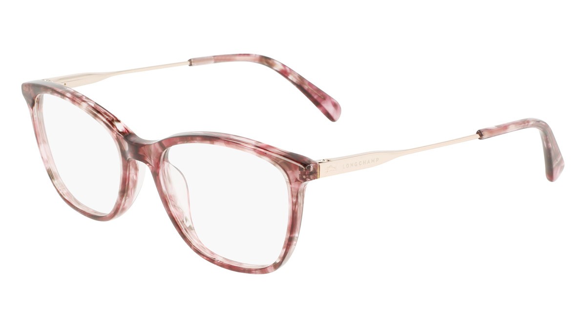 Eyeglasses Longchamp LO2683 (615) color textured rose shape rectangle 