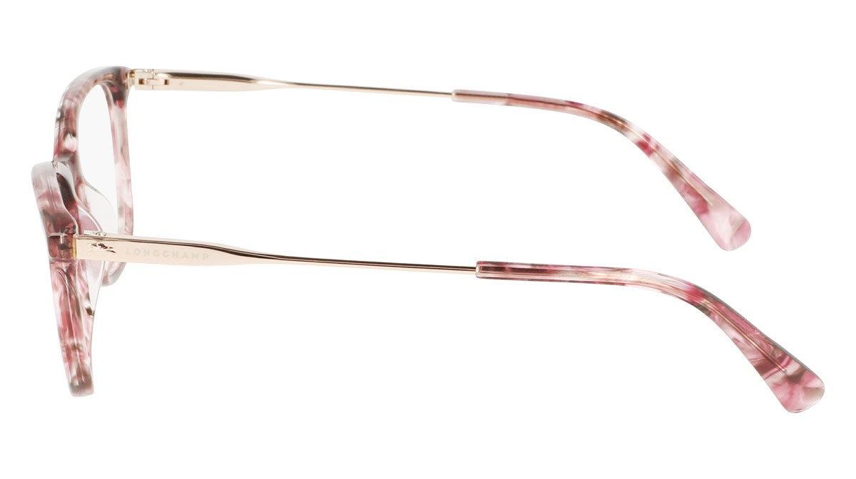 Eyeglasses Longchamp LO2683 (615) color textured rose shape rectangle 