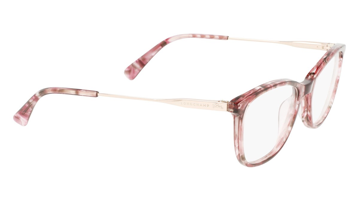 Eyeglasses Longchamp LO2683 (615) color textured rose shape rectangle 