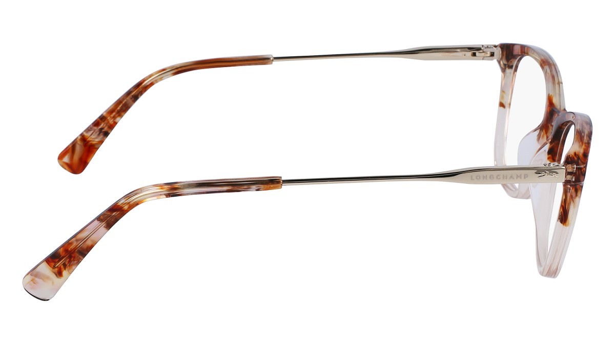 Occhiali da vista Longchamp LO2683 N (238) colore textured brown gradient forma rettangolare 