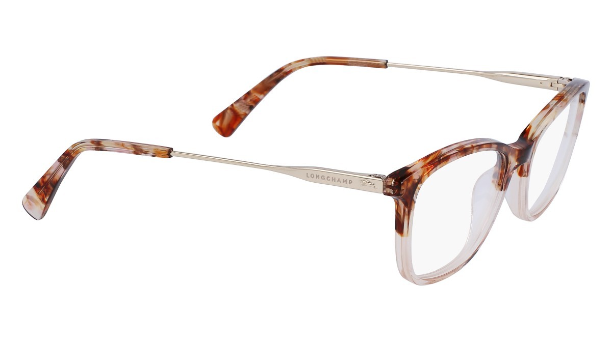 Occhiali da vista Longchamp LO2683 N (238) colore textured brown gradient forma rettangolare 