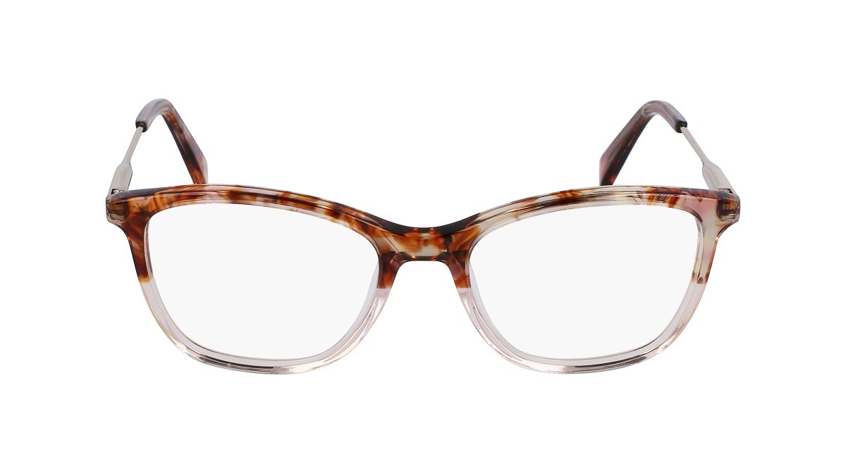 Occhiali da vista Longchamp LO2683 N (238) colore textured brown gradient forma rettangolare 