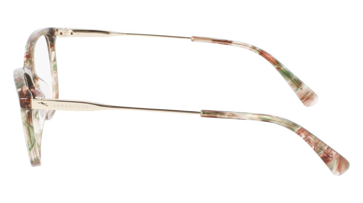 Eyeglasses Longchamp LO2683 N (306) color textured green shape rectangle 