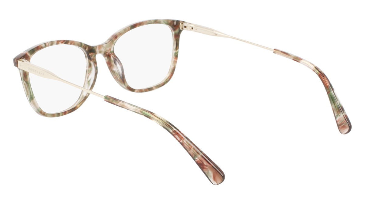 Eyeglasses Longchamp LO2683 N (306) color textured green shape rectangle 