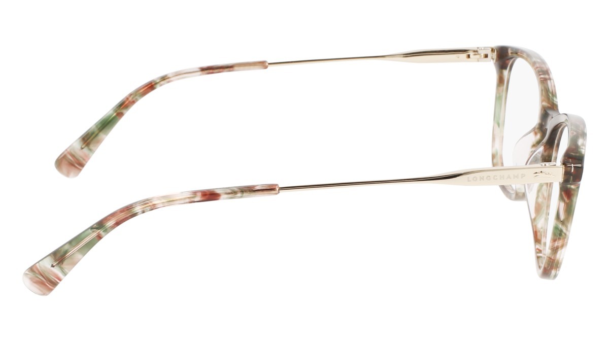 Eyeglasses Longchamp LO2683 N (306) color textured green shape rectangle 