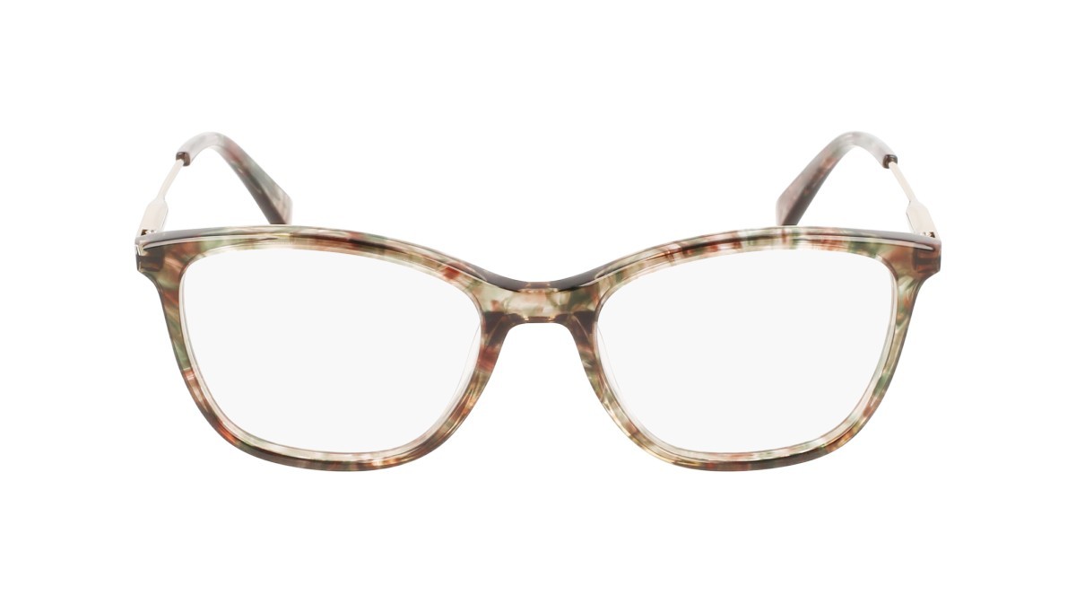 Eyeglasses Longchamp LO2683 N (306) color textured green shape rectangle 