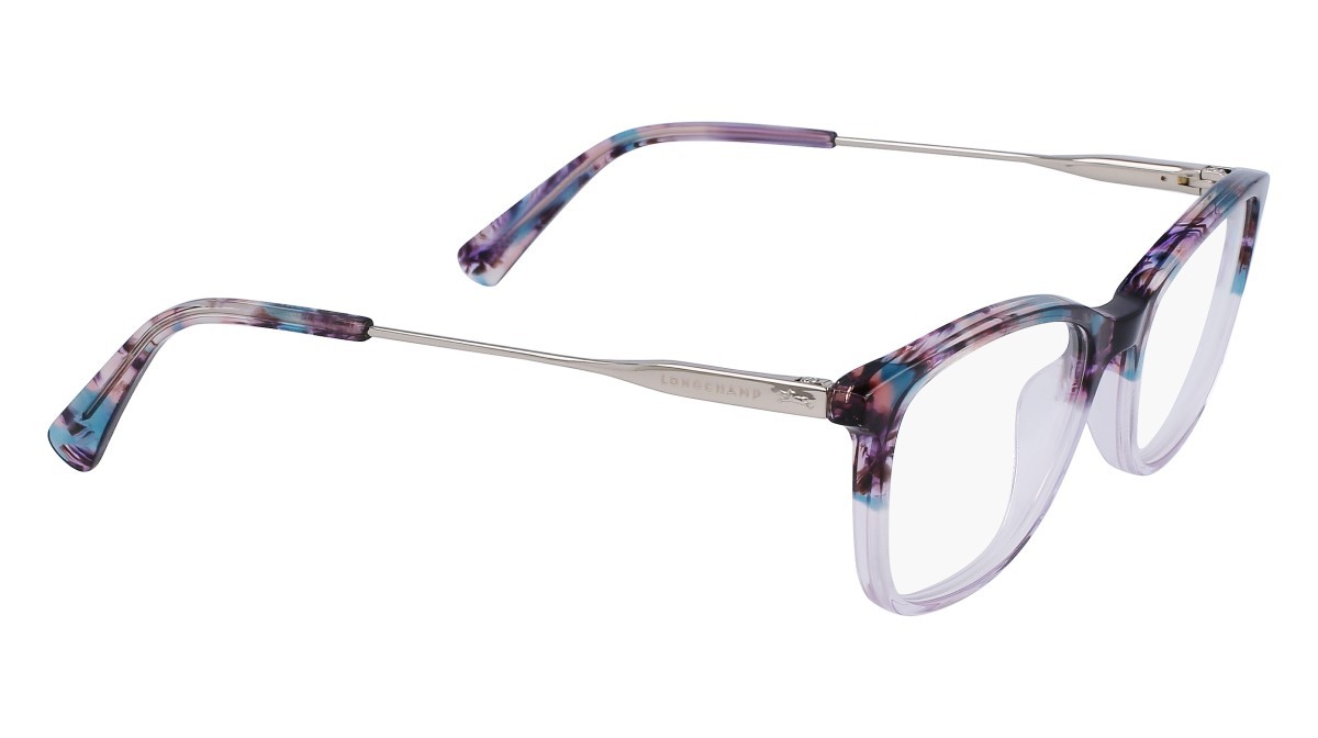 Eyeglasses Longchamp LO2683 N (427) color textured petrol gradient shape rectangle 