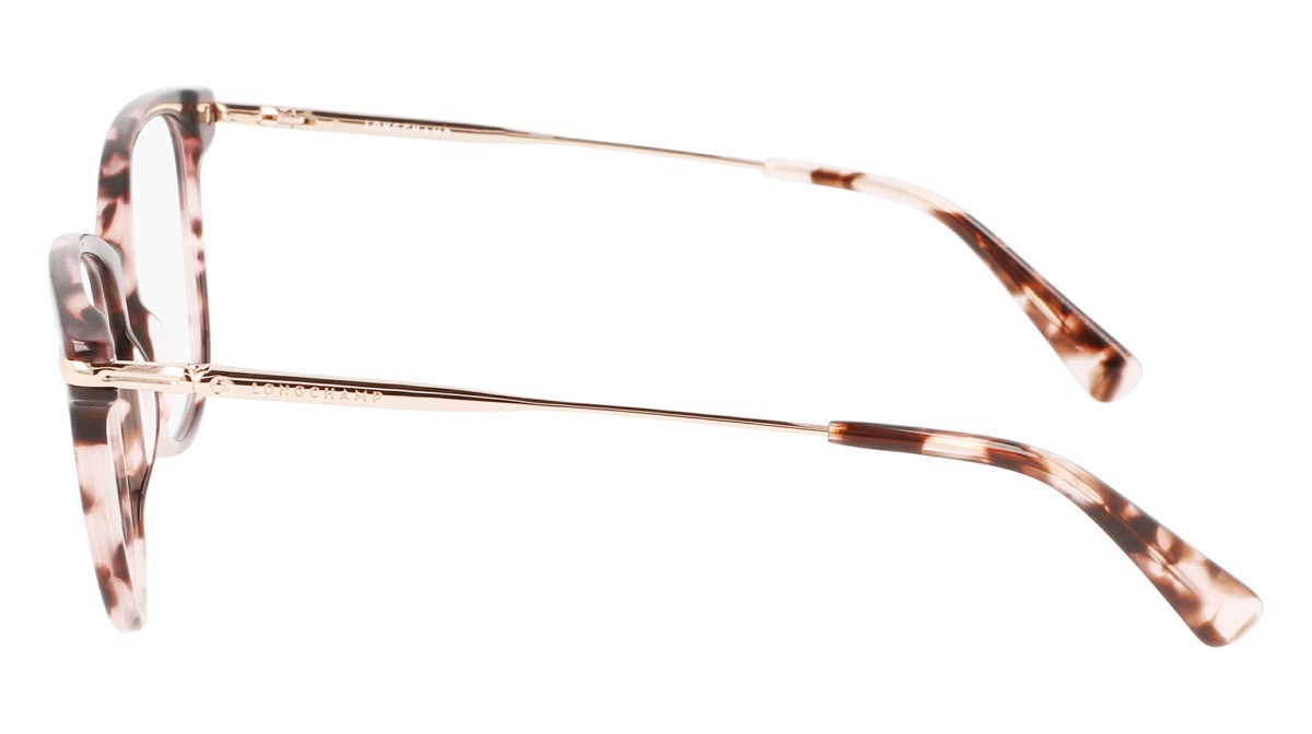 Occhiali da vista Longchamp LO2691 (690) colore rose havana forma rettangolare 