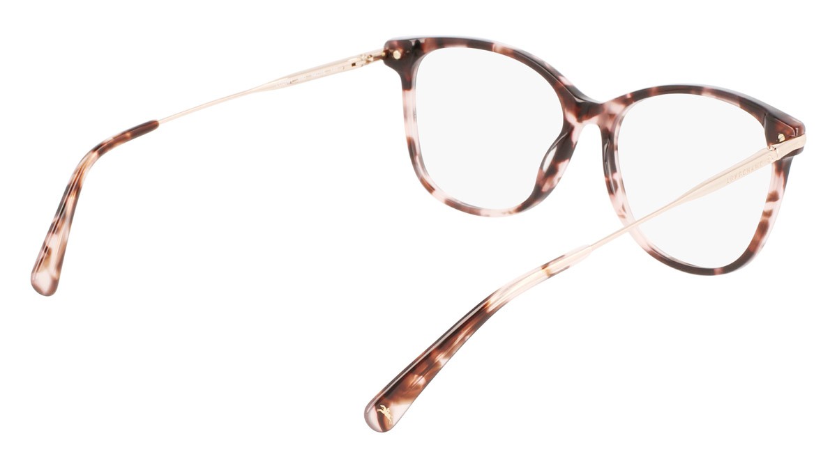 Occhiali da vista Longchamp LO2691 (690) colore rose havana forma rettangolare 
